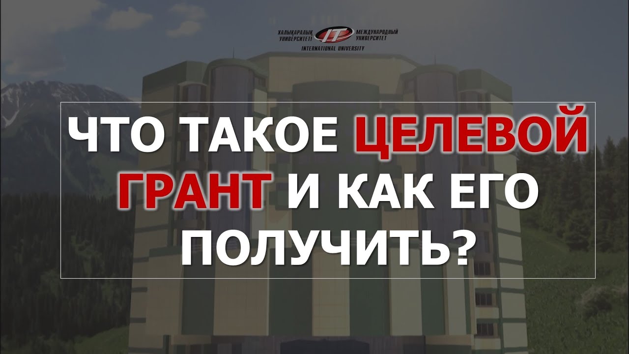 Что такое целевой грант