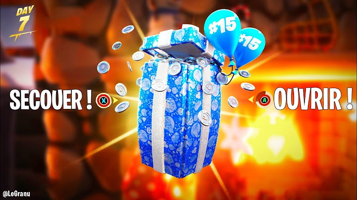 OUVREZ VITE votre CADEAU SECRET de 10,000 V-bucks sur Fortnite !! (Cadeau secret caché ici)