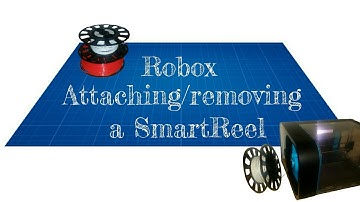 CEL robox 3D printer, attaching/removing a SmartReel