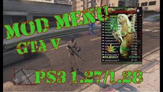 MOD MENU GTA V PS3 1.27/1.28 DEX/CEX BLES/BLUS  DOWNLOAD