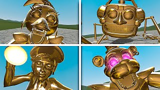 ALL GOLDEN FNAF SECURITY BREACH JUMPSCARES IN Garry's Mod (Glamrock Freddy, Vanessa) ALL GOLDEN FNAF SECURITY BREACH JUMPSCARES IN Garry's Mod (Glamrock Freddy, Vanessa)