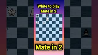 Find the Mate in 2! Can You Solve This Easy Chess Puzzle#chesspuzzle