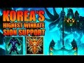 NEW OP KOREAN SION SUPPORT [ League of Legends ]