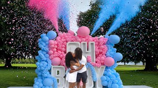 WE’RE HAVING A BABY👶🏽 *huge gender reveal*