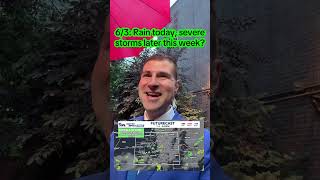 6/3: Rain today, severe storms later this week? #colorado #weather #denver #meteorologist #storms