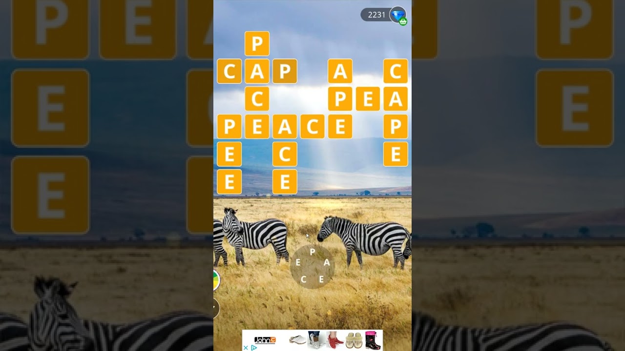 Calming Crosswords levels 51-60