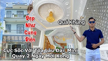 🔰Cực Sốc! Lâu đài mini đẹp như cung điện quay 2 ngày mới xong (QUÁ KHỦNG)