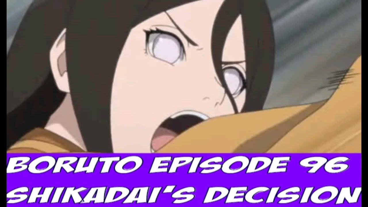 Boruto Episode 96-Shikadai’s Decision - YouTube