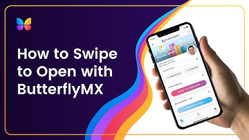 How to Swipe to Open with ButterflyMX