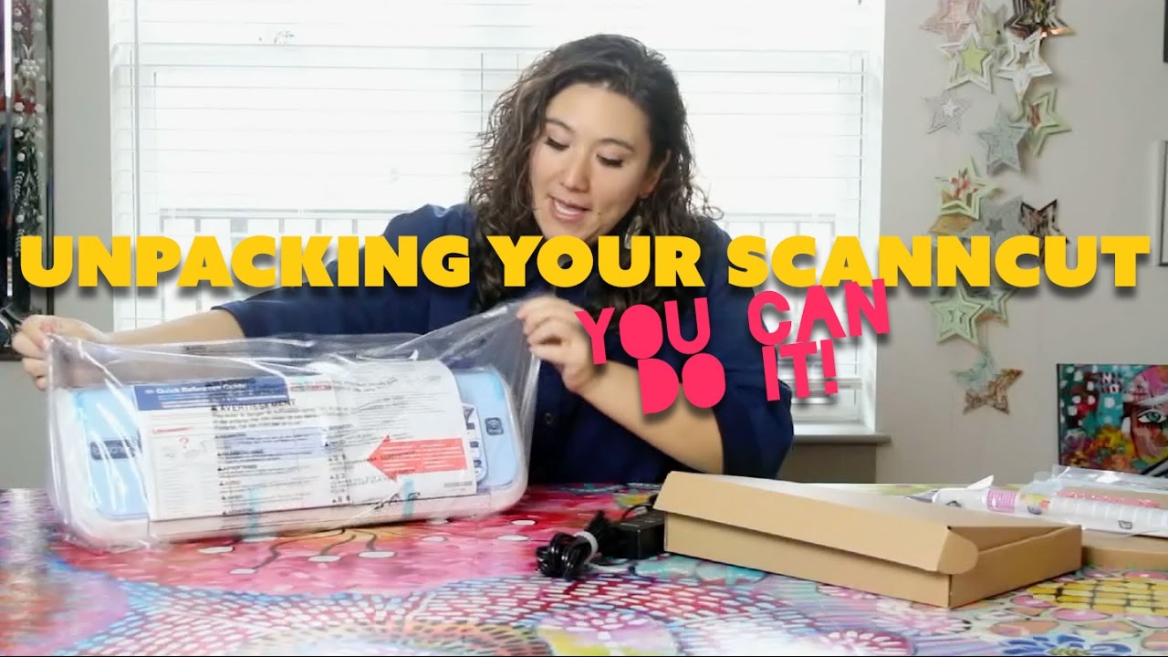 Unpacking your New ScanNCut - YouTube