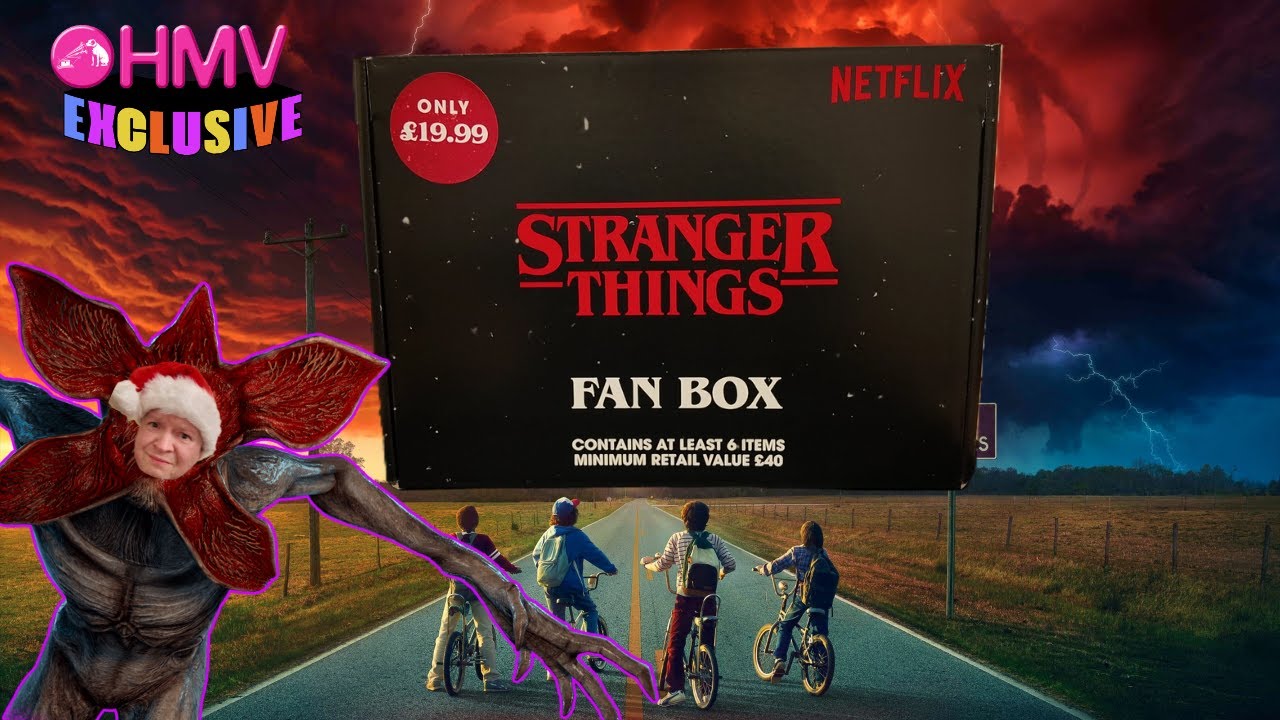 UNBOXING A Stranger Things Mystery Fan Box (HMV Exclusive) - YouTube
