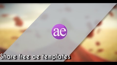 Rose Parallax Slideshow Free After Effects Templates