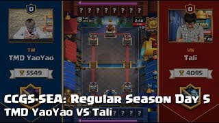 CCGS SEA Regular Season Day 5 - TMD YaoYao VS Tali