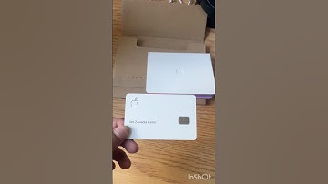 Apple Card Unboxing📦 (Issuer: Goldman Sachs) #apple #credit #metal