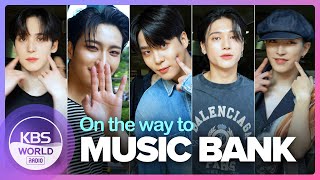 [4K] ATEEZ, ENHYPEN, P1Harmony, TAEYONG, SECRET NUMBER, fromis_9.. | On the way to music bank 230616