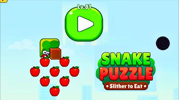 Snake Puzzle Slither to Eat level 81 solution 