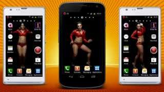 Sexy Street Racing Girl - Android Live Wallpaper
