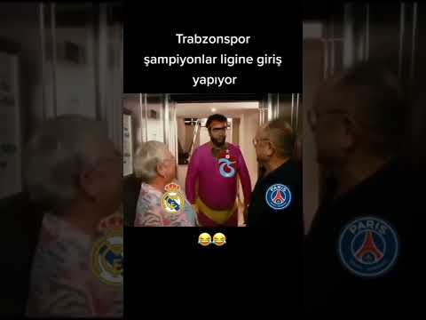 Trabzonspor Şampiyonlar Ligi 😄