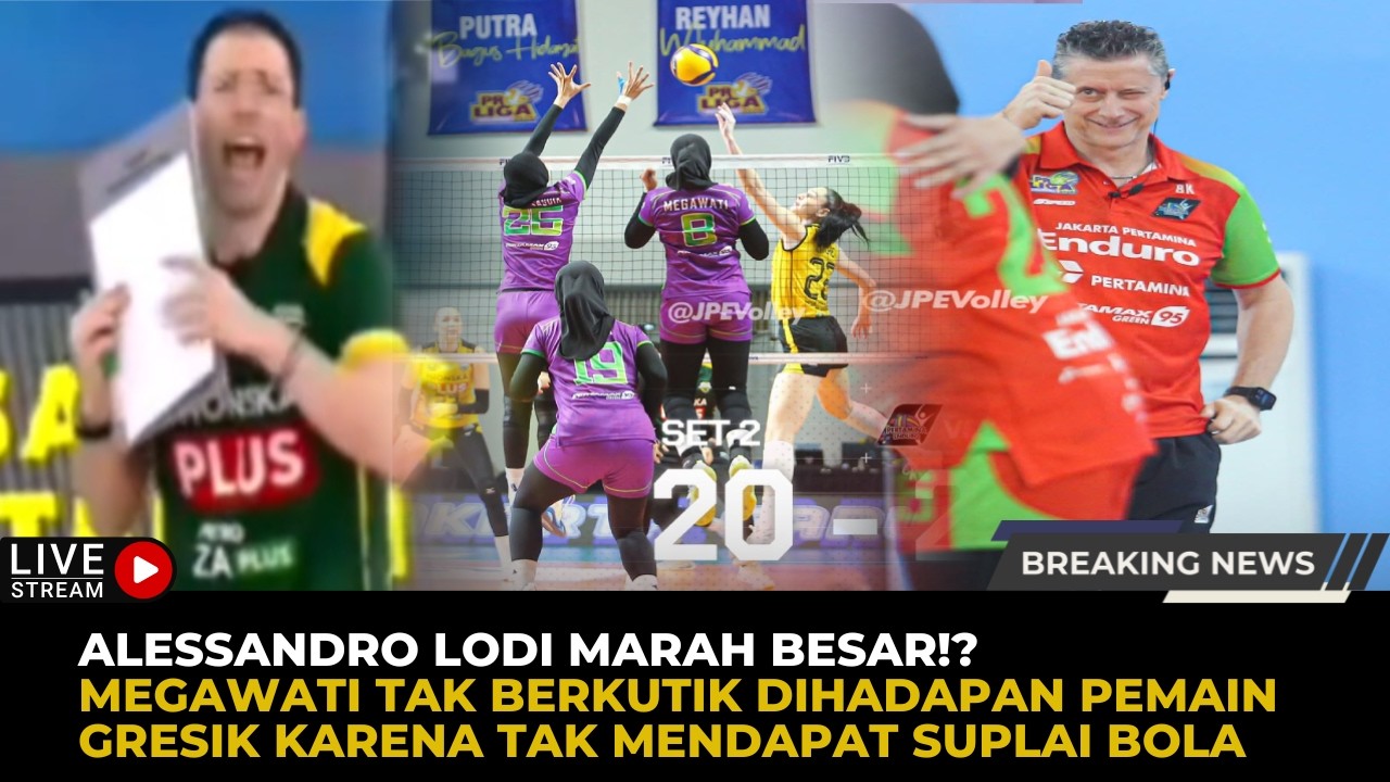 🔴Pelatih Gresik Phonska Ngamuk, Megawati Hangestri Tampil Seperti Pemain Amatir Di Seri Sentul !?