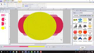 طريقة عمل تصميم إطار مطرز على برنامج how to make frame pe design 10.. screenshot 2
