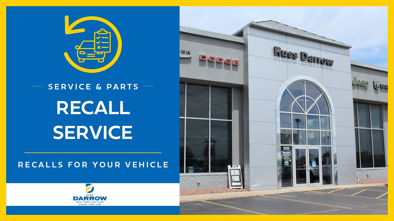 CDJR Recall Department West Bend, WI // Russ Darrow Chrysler Dodge Jeep Ram Of West Bend