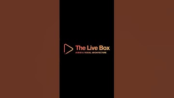 The Live Box - Event Production Services #shorts