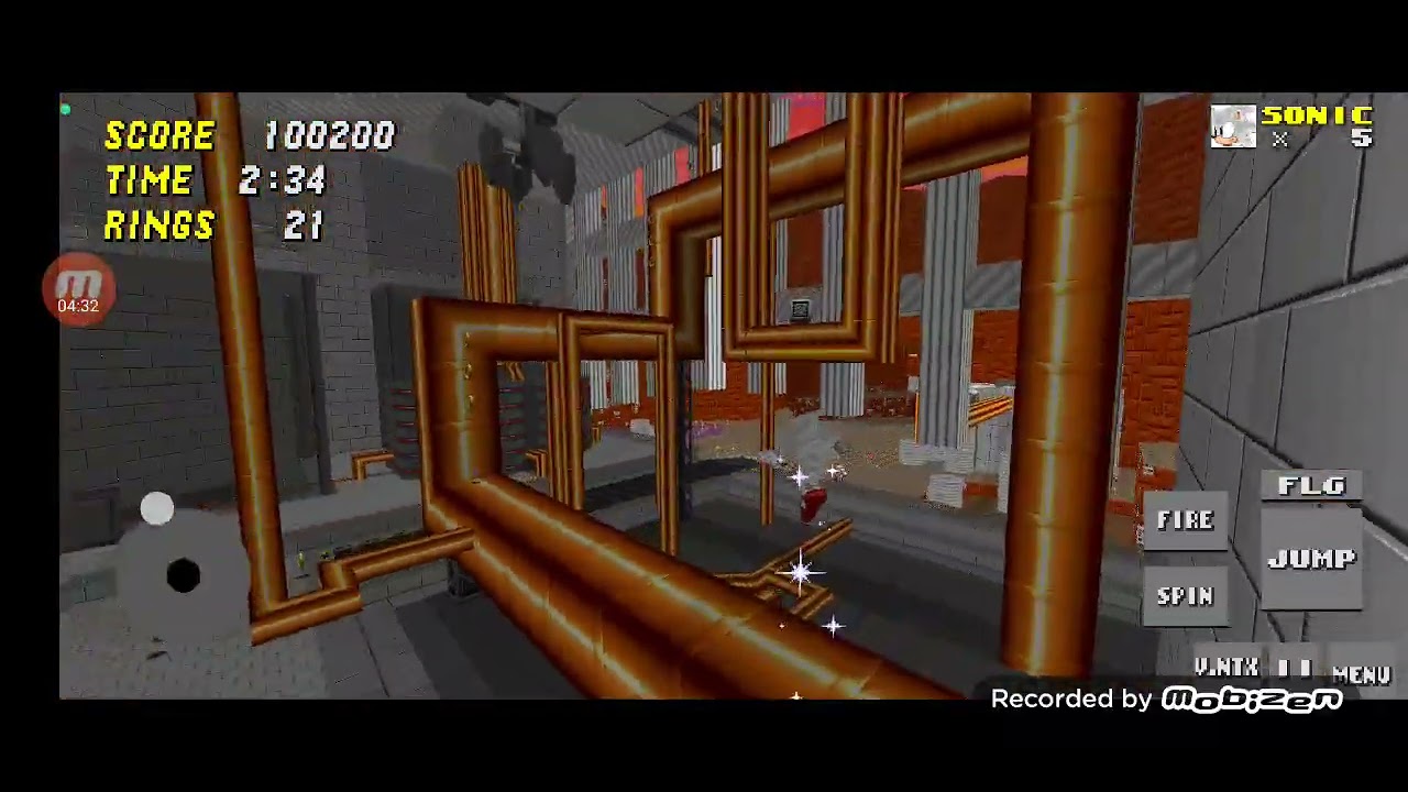 Jogando de white Sonic em srb2