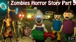 Zombies Horror Story Part 5 | Siren Head Android Games | Gulli Bulli Horror Story | @TT-INDIAN
