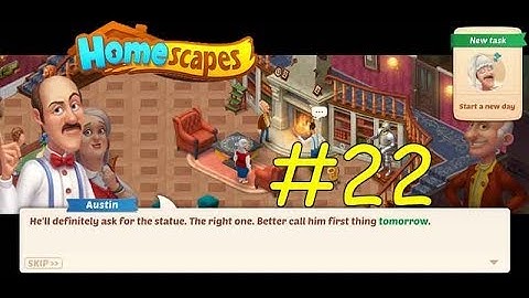 Homescapes Story Living Room Day 4 Gameplay Walkthrough