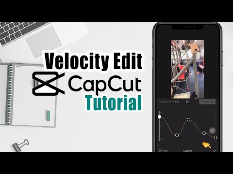 Velocity Edit In CapCut Tutorial 2022