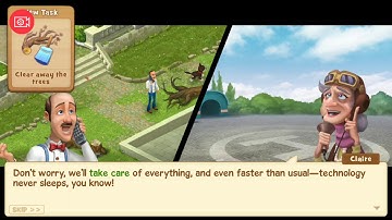 Gardenscapes Area 1 Day 2 *GamePlay* Walkthrough