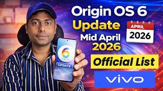 Originos 6 Mid-April 2026 Update Full Eligible Device List Revealed