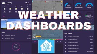 Home Assistant Dashboard for Ambient Weather Stations
