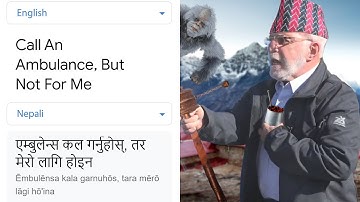 "Call An Ambulance But Not For Me" in different languages meme | Part 2