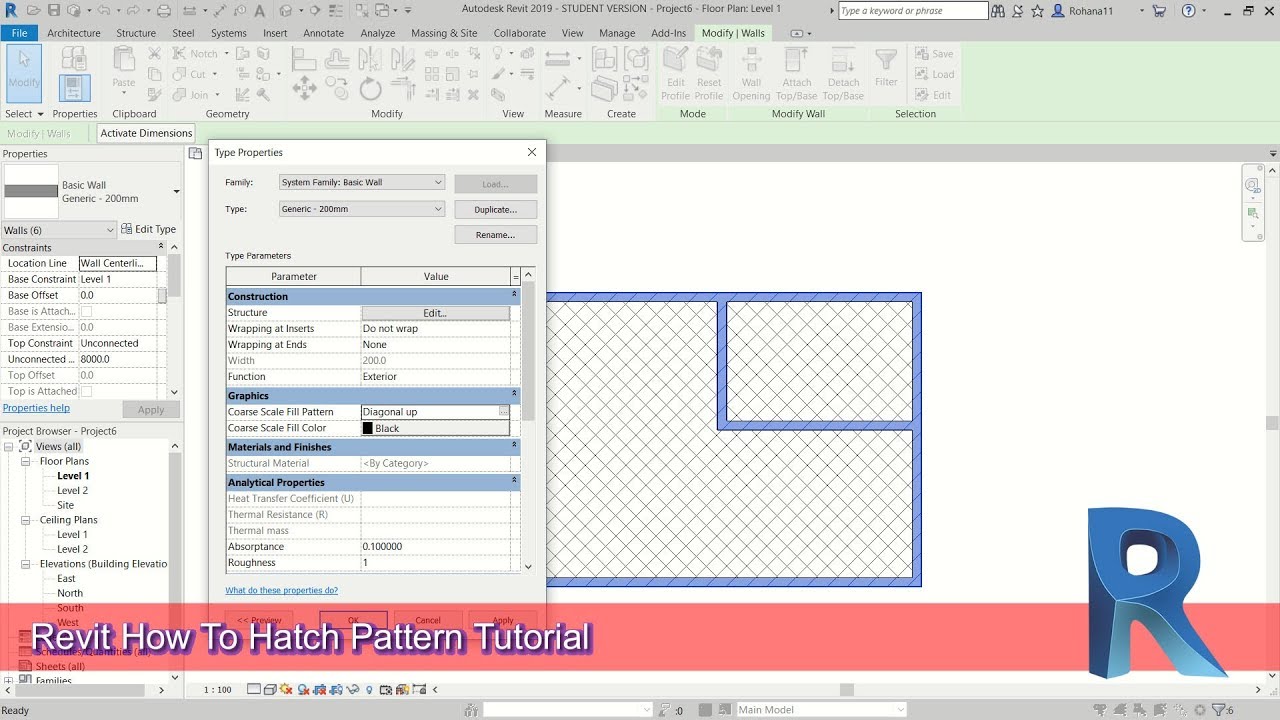 Why are Revit hatch patterns hard? — Revit Template