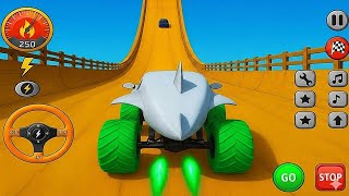 Mega Ramp Monster Car Stunt Racing 😱 Mega Ramp Challenge Extreme Car Stunt | Android Gameplay Ep 166 screenshot 3