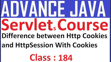 184 Important Points ( Difference ) about Http Cookies and HttpSession with Cookies | Servlets Turto