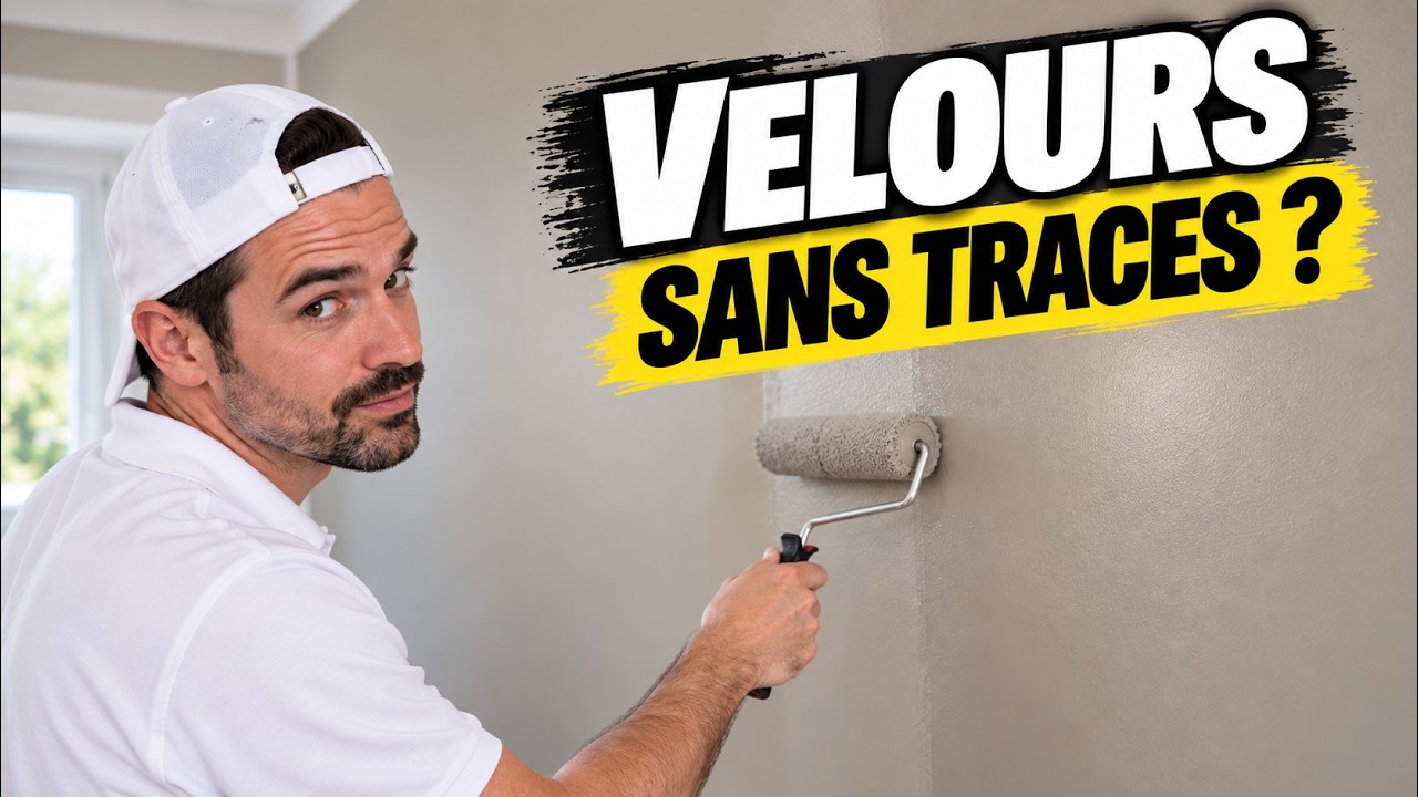 Appliquer De La Peinture Velours Sur Des Murs - YouTube