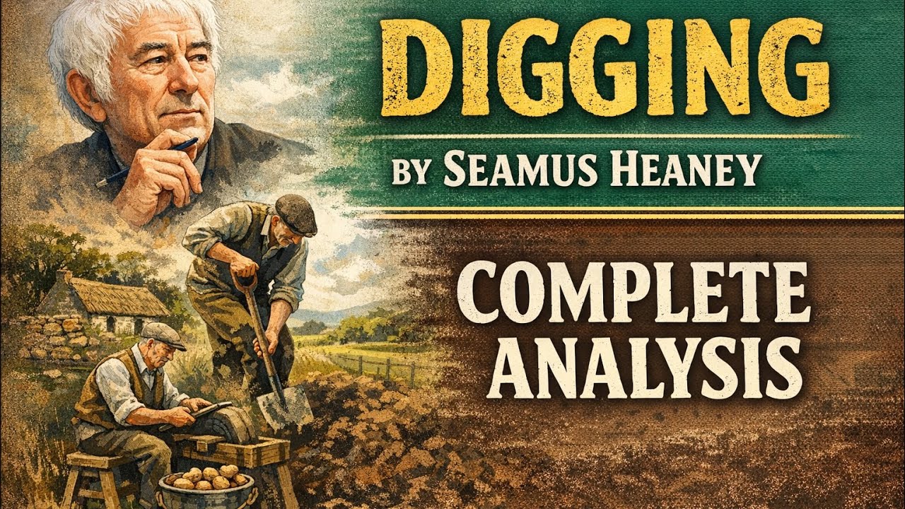 Digging by Seamus Heaney.| Analysis | Poem