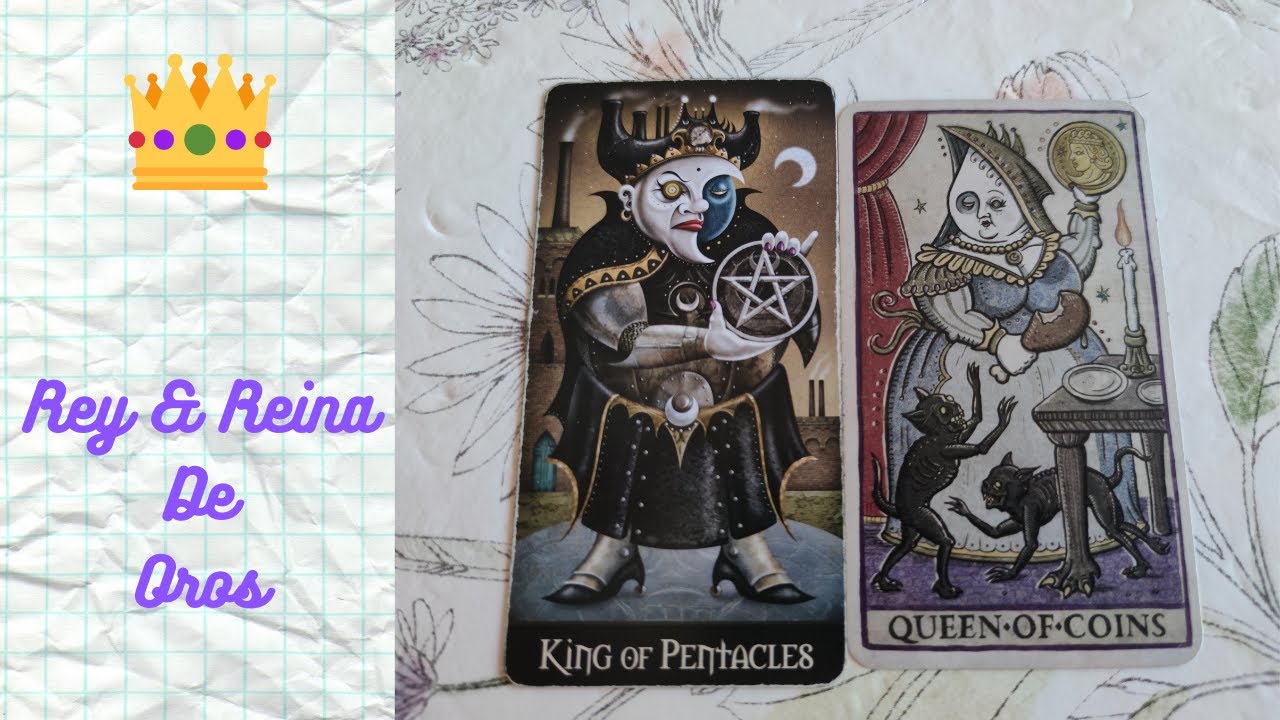 😱CURSO De TAROT GRATIS😱. ¿Qué SIGNIFICAN la REINA y el REY de OROS en ...