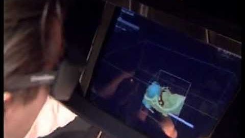 Neurosurgery Virtual Reality workspace: The Dextroscope