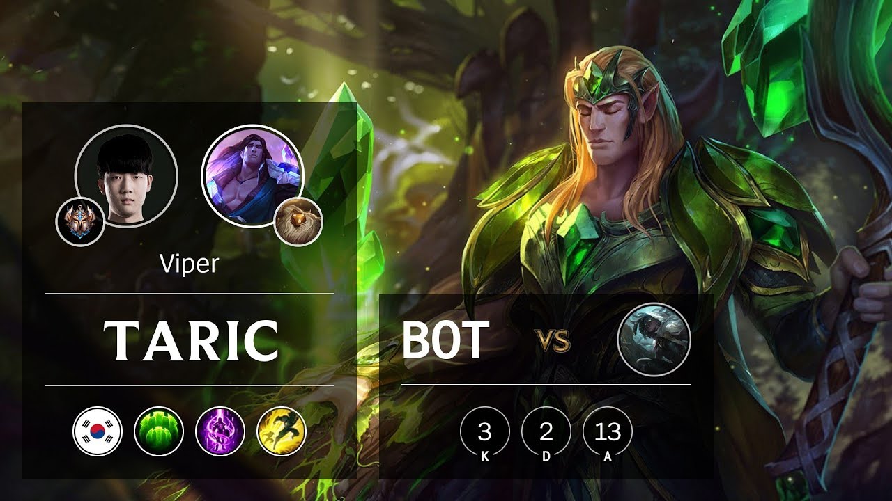 Taric Bot vs Senna - KR Challenger Patch 10.2