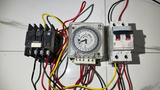 STREET LIGHT TIMER SETTING & CONNECTION PRACTICALLY! 24 HOUR TIMER CONNECTION