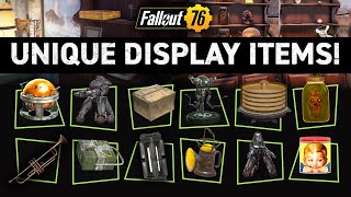 Top 10 Fallout 76 Locations With RARE DISPLAY ITEMS! | Fallout 76