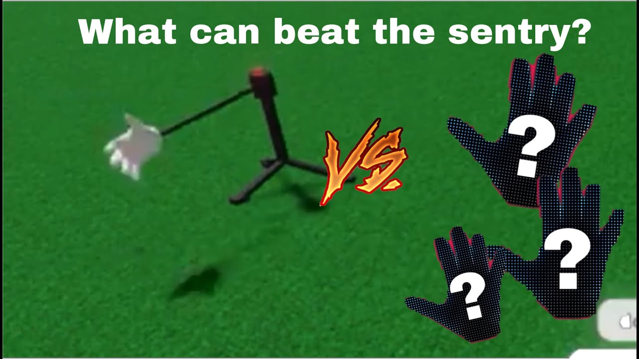What can beat the Engineers sentry? slap battles YouTube