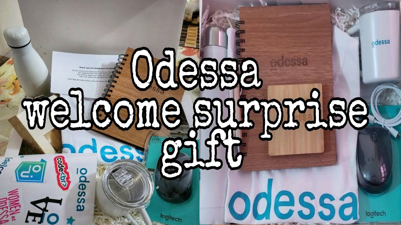 Odessa Technologies Surprise Gift Work From Home Unboxing