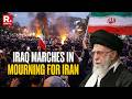 Israel-Iran War: Pro-Iran Protestors March Against Trump After Khamenei's Death | Trump-Netanyahu