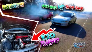 440BHP BOOSTED HONDA DEL SOL | RACE PLANET