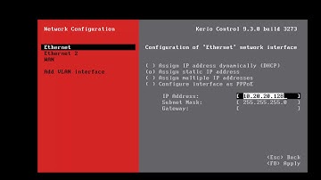 Kerio Control UTM v9.3 - 04 - Network configurations