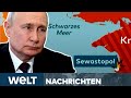 PUTINS KRIEG: Nach dem Coup gegen Russen-Hauptquartier! Erneut Attacken auf der Krim | WELT Stream